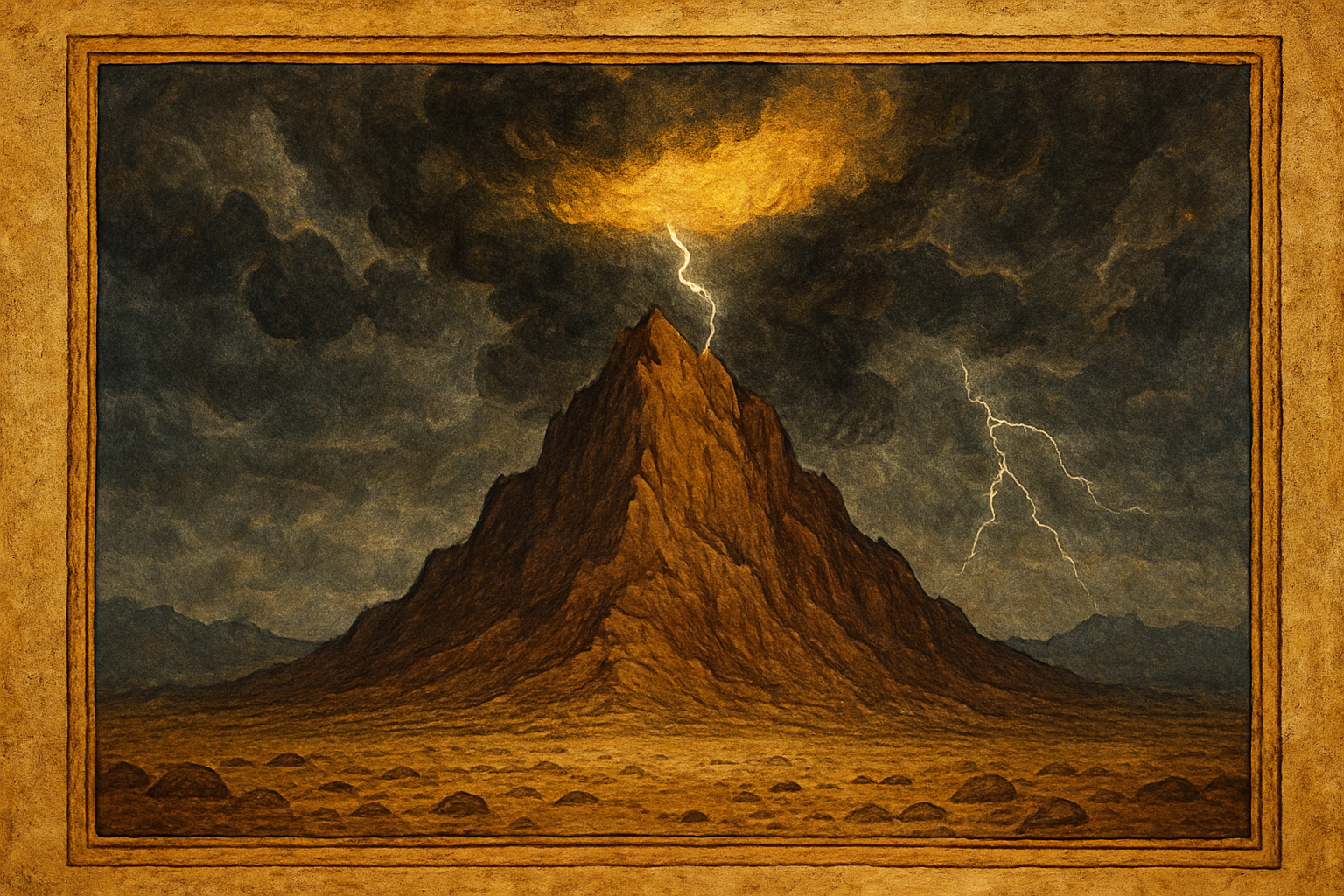 Ten Commandments at Mount Sinai (Matan Torah): The Day God Spoke