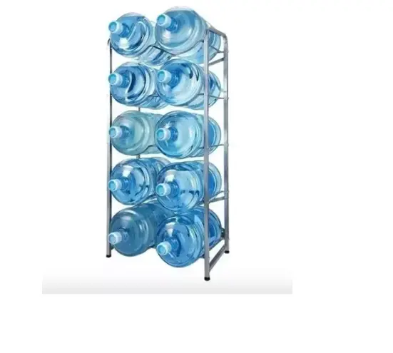 RACK 10 BIDONES ALUMINIO 63X139X33 PESO 8 KG