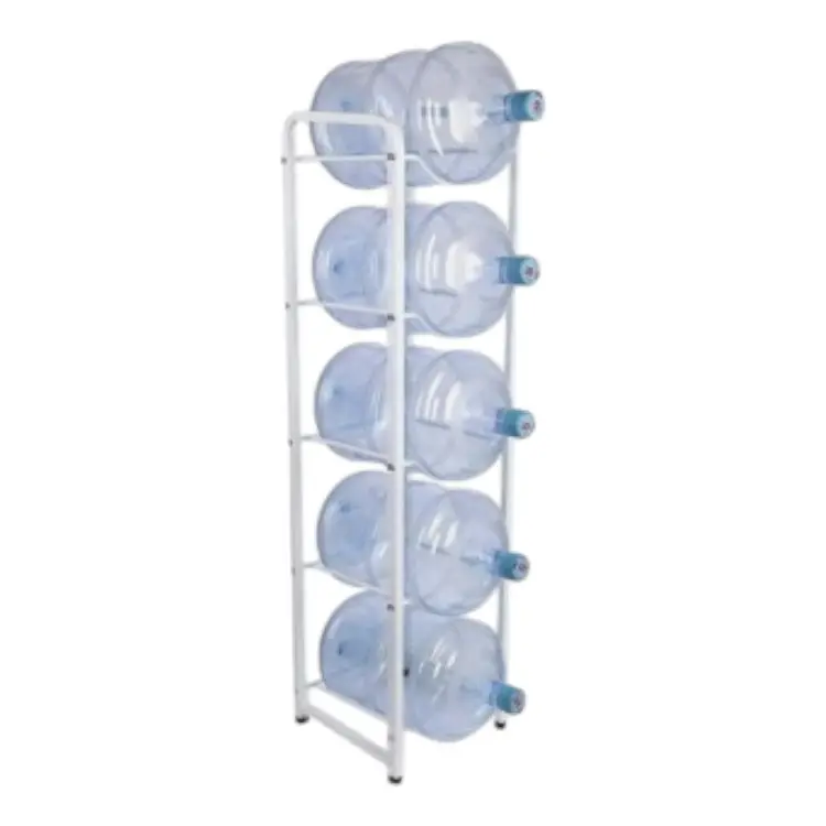 RACK 5 BIDONES ALUMINIO 34X139X33 PESO 5,7 KG