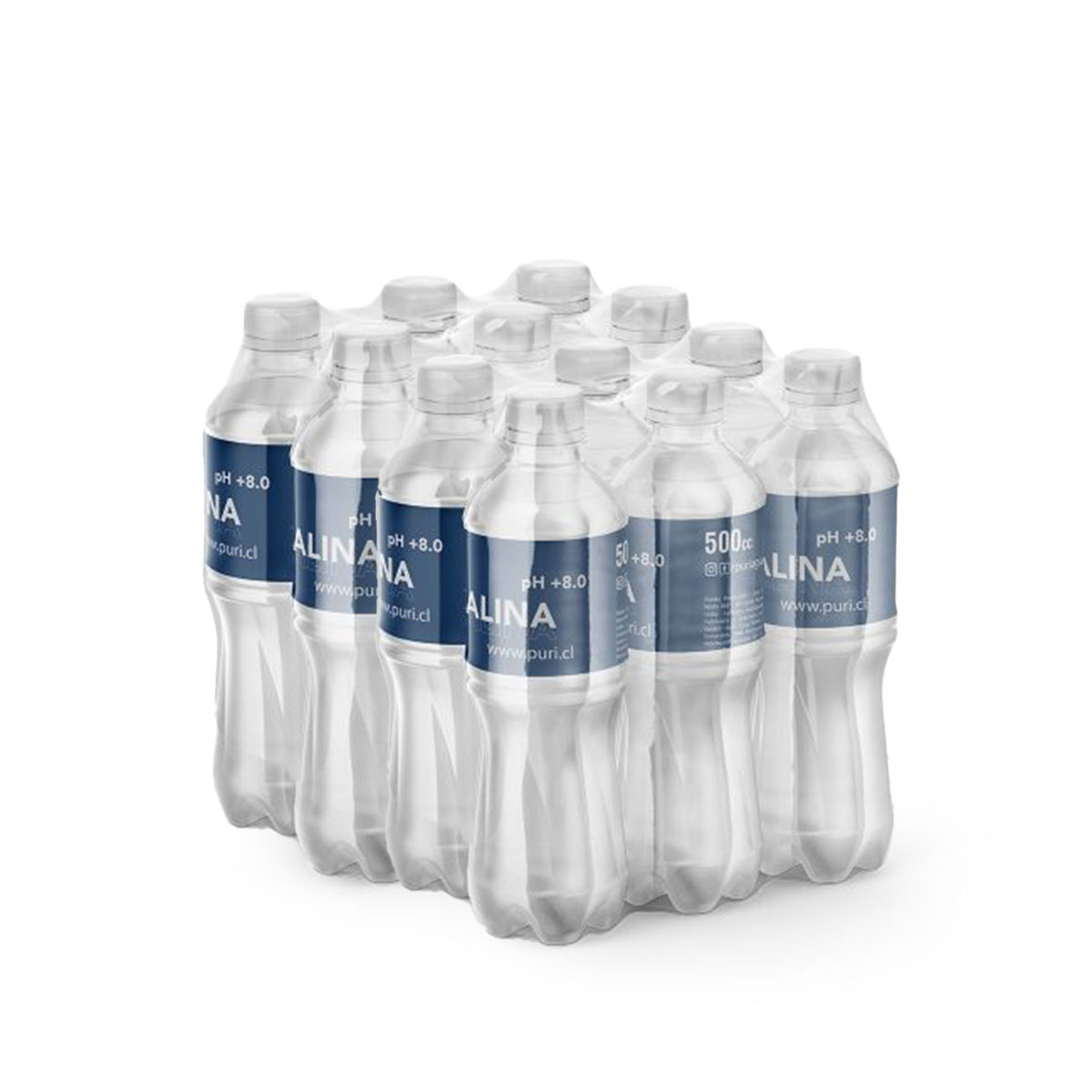 Pack 12 Agua Alcalina 500cc