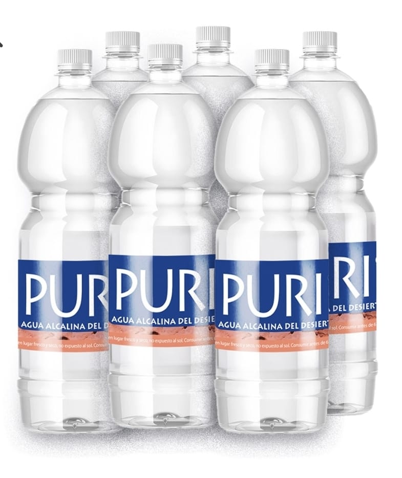 Pack 6 Agua Alcalina 1,5 lt Sin Gas