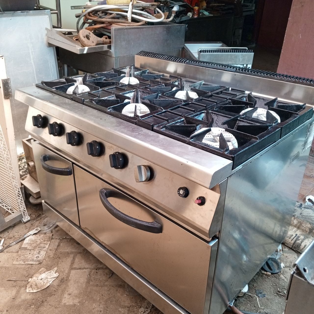 distributor kompor commercial kitchen cafe bekasi stainless steel