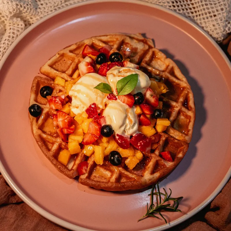 Waffle Clásico
