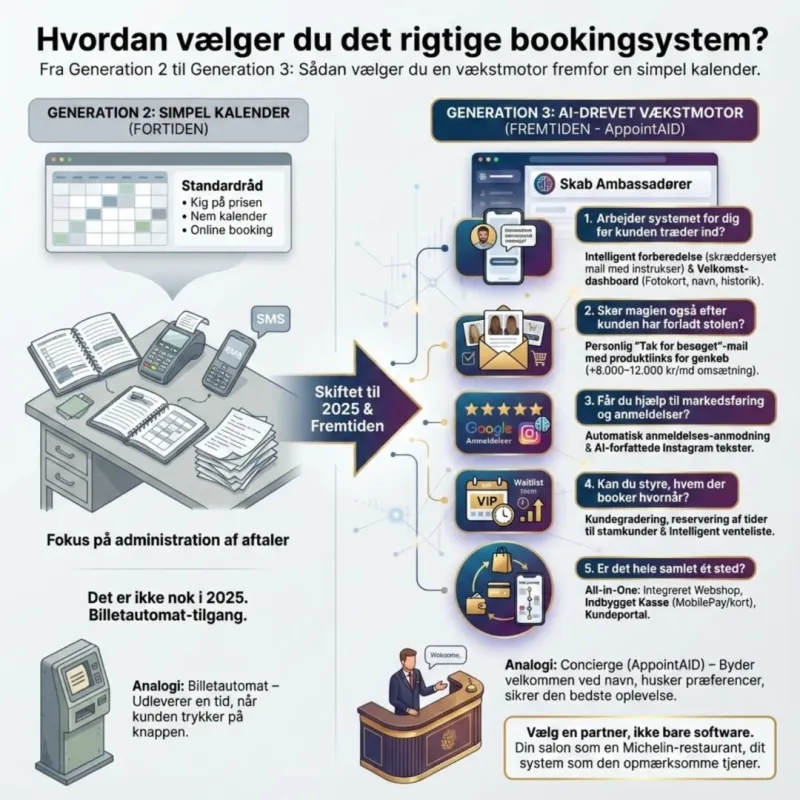 Vælg det rette bookingsystem