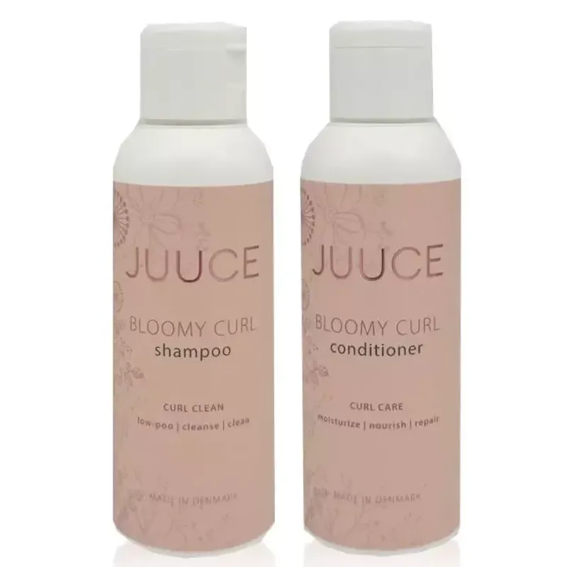 DUO REJSEFLASKER - Bloomy Curl shampoo + conditioner, 100 ml
