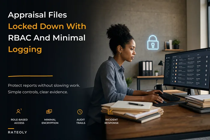 Appraisal file security: a practical role-based access and lightweight logging playbook for small firms