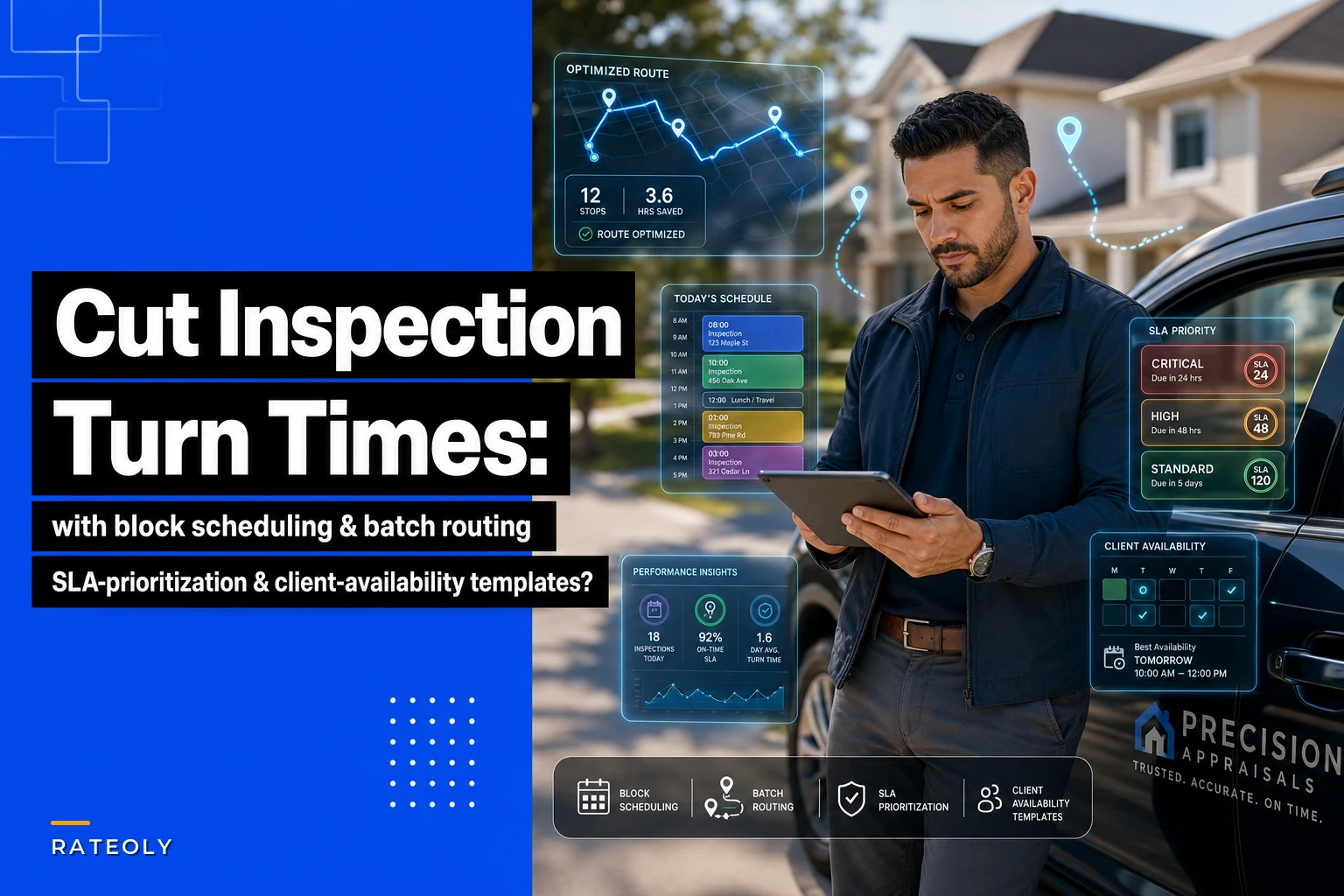 Cut Inspection Turn Times With Block Scheduling, Optimized Routing and Rule-Based Prioritization
