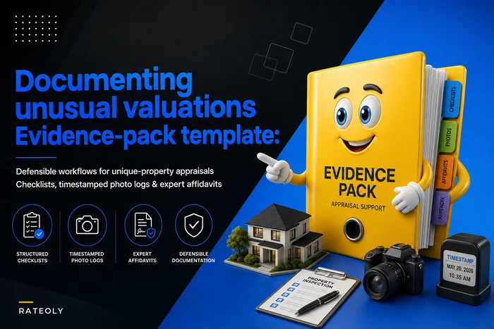 Documenting unusual valuations: an evidence‑pack template for defensible unique‑property appraisals