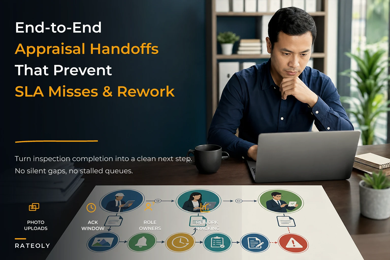 Missed SLAs and rework? Standardize an end-to-end appraisal workflow with role-based handoffs
