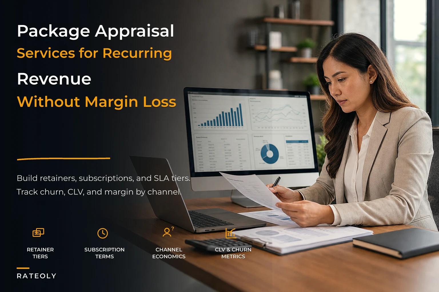 Packaging services and recurring revenue for appraisal firms