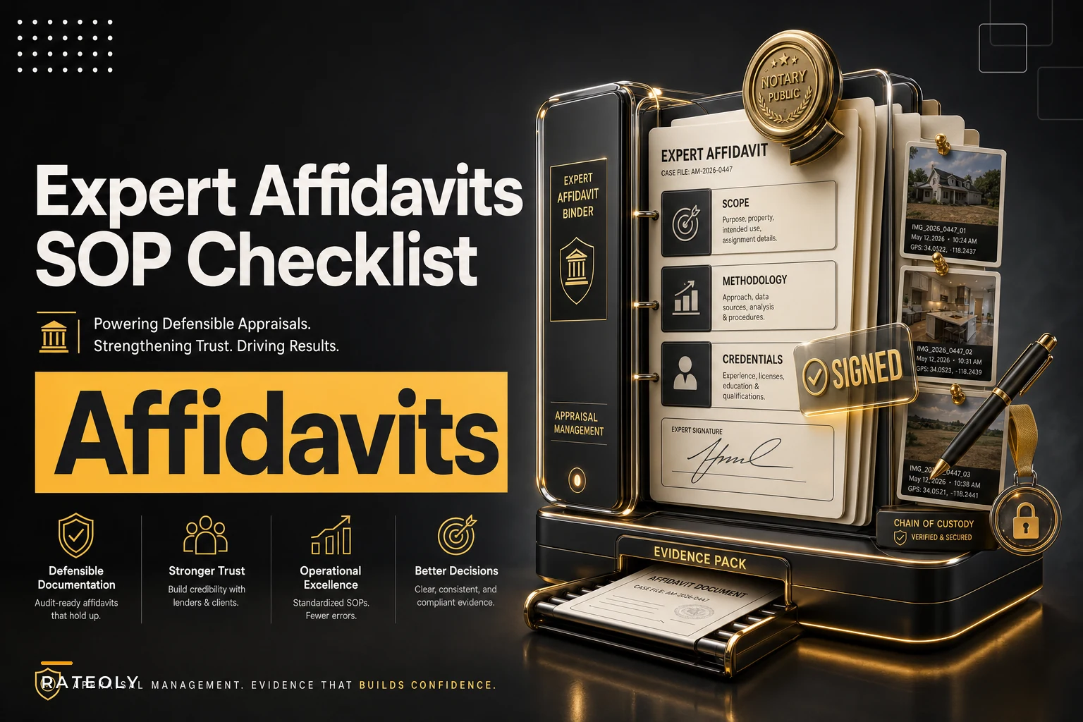 Ready-to-use expert affidavits & checklist for defending atypical valuations (notarized templates + SOP triggers)