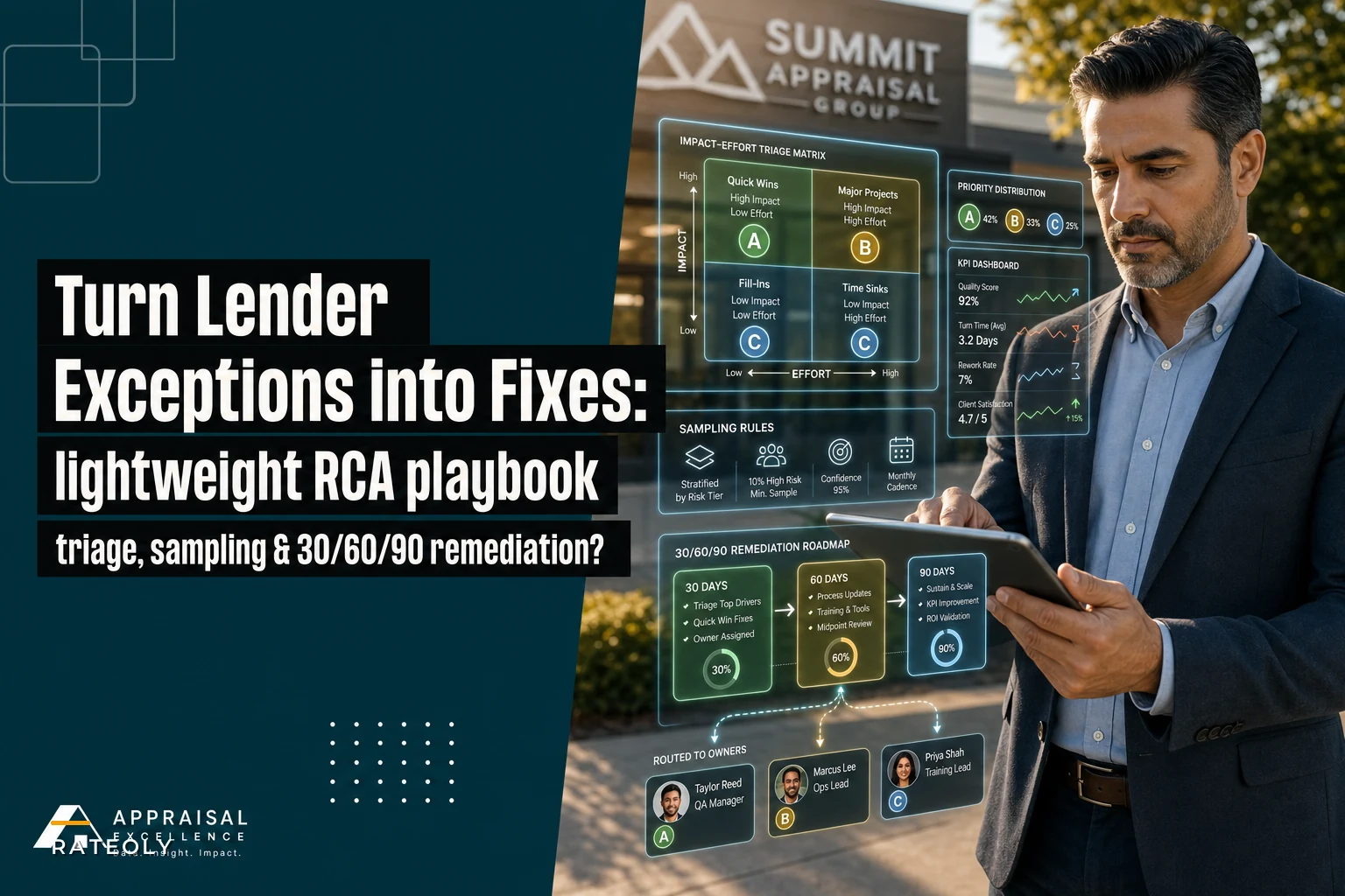 Turn lender exceptions into fixes: a lightweight RCA playbook to reduce recurring exceptions