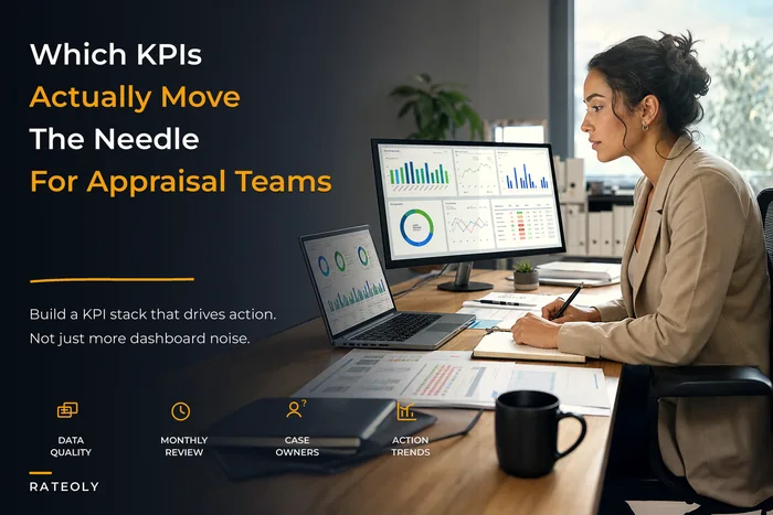 Which KPIs actually move the needle for appraisal teams — dashboard templates, sampling rules and SLA triggers
