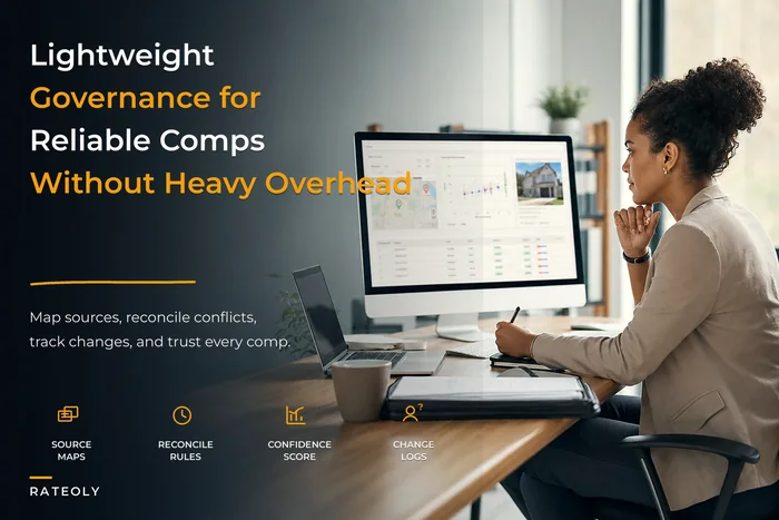 Why lightweight data governance beats one-off fixes for reliable comps in small appraisal shops