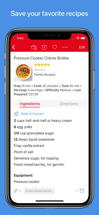 Paprika Recipe Manager 3: Screenshot 2