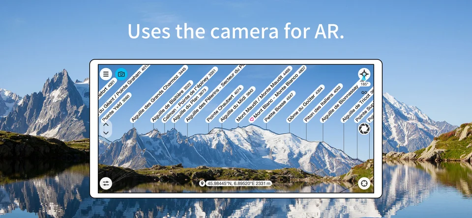 PeakFinder: Screenshot 1