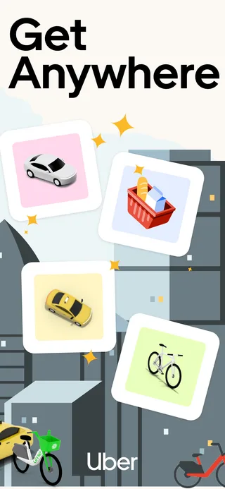 Uber - Rides, Eats, Hotels: Screenshot 2