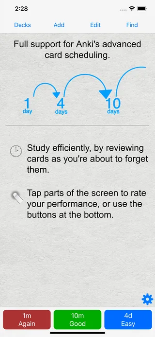 AnkiMobile Flashcards: Screenshot 2
