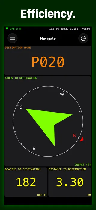 MilGPS: Screenshot 3