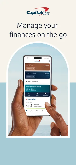 Capital One Mobile: Screenshot 1