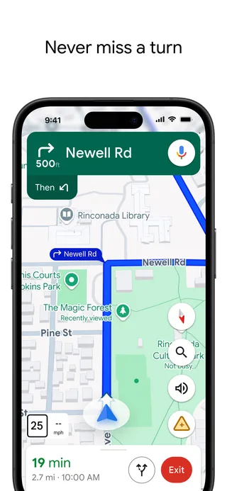 Google Maps: Screenshot 1