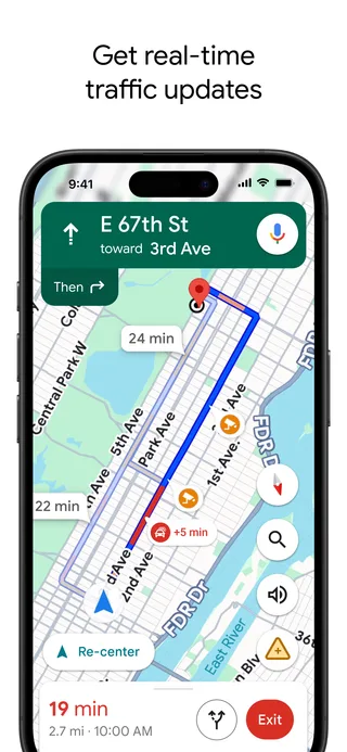 Google Maps: Screenshot 3
