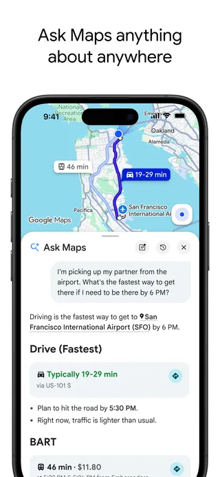 Google Maps: Screenshot 2