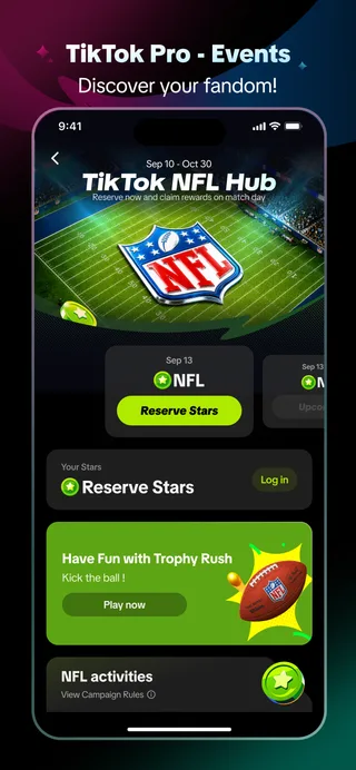TikTok Pro - Events: Screenshot 2