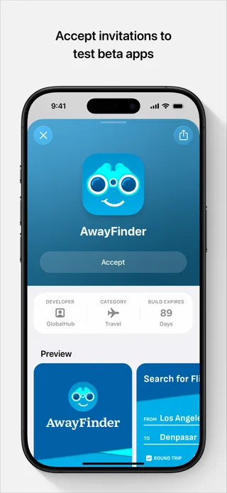 TestFlight: Screenshot 2