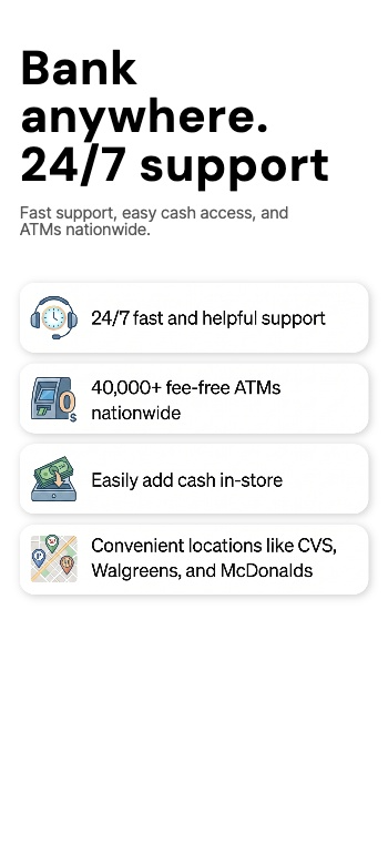 Inspired by Current Banking App: Screenshot 1