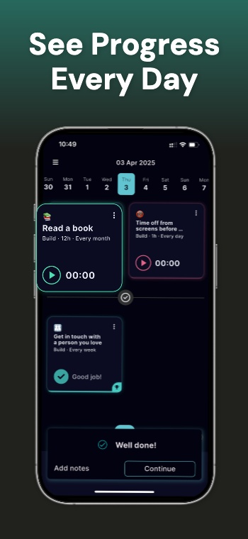 Inspired by ADHD App Store Screenshot Template preview 3