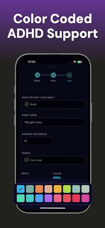Inspired by ADHD App Store Screenshot Template preview 6