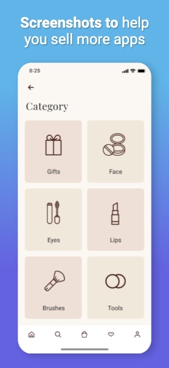 AppScreens device frames frameless example screenshot 4