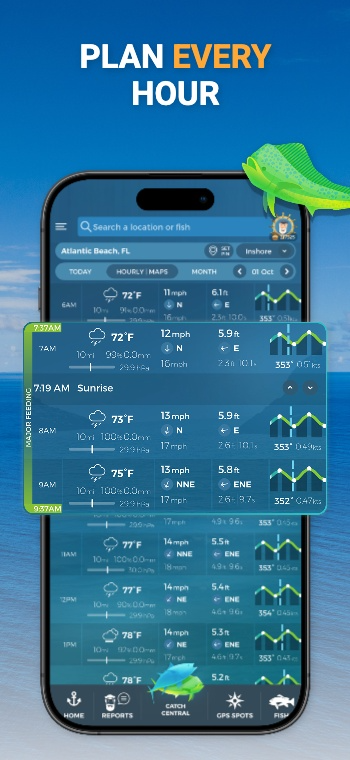Inspired by Fishing App Screenshot Template preview 5