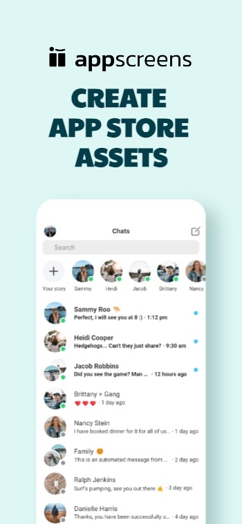 Inspired by Kic App Store Screenshot Template preview 1