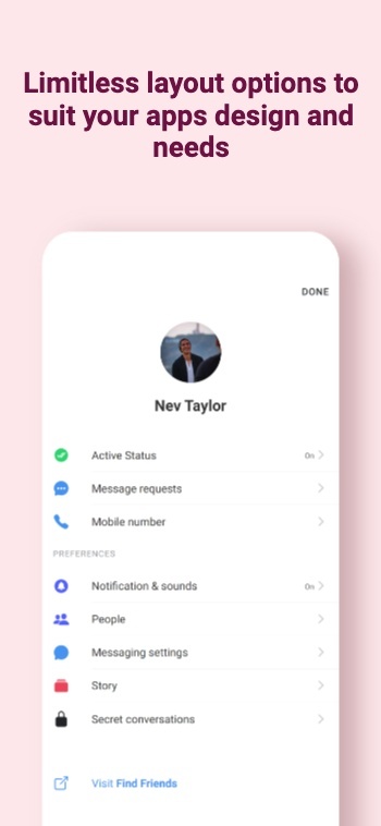 Inspired by Kic App Store Screenshot Template preview 7
