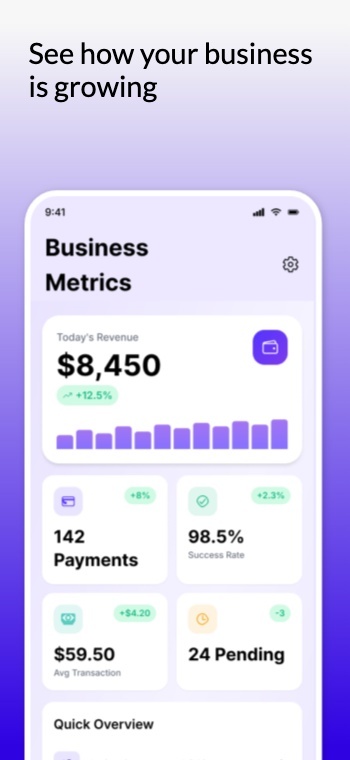 Inspired by Stripe: Screenshot 1