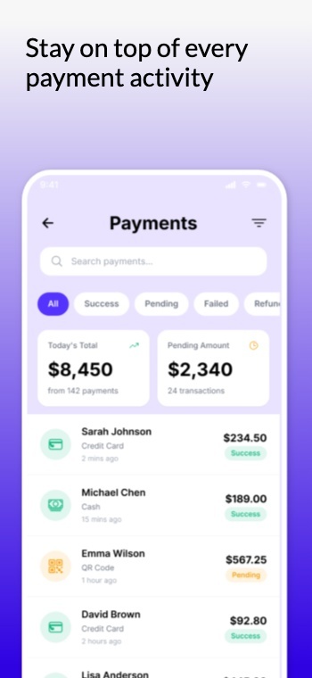 Inspired by Stripe: Screenshot 1