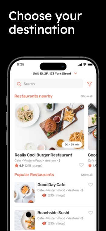 Inspired by Uber App Store Screenshot Template preview 2