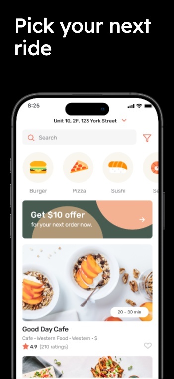 Inspired by Uber App Store Screenshot Template preview 3