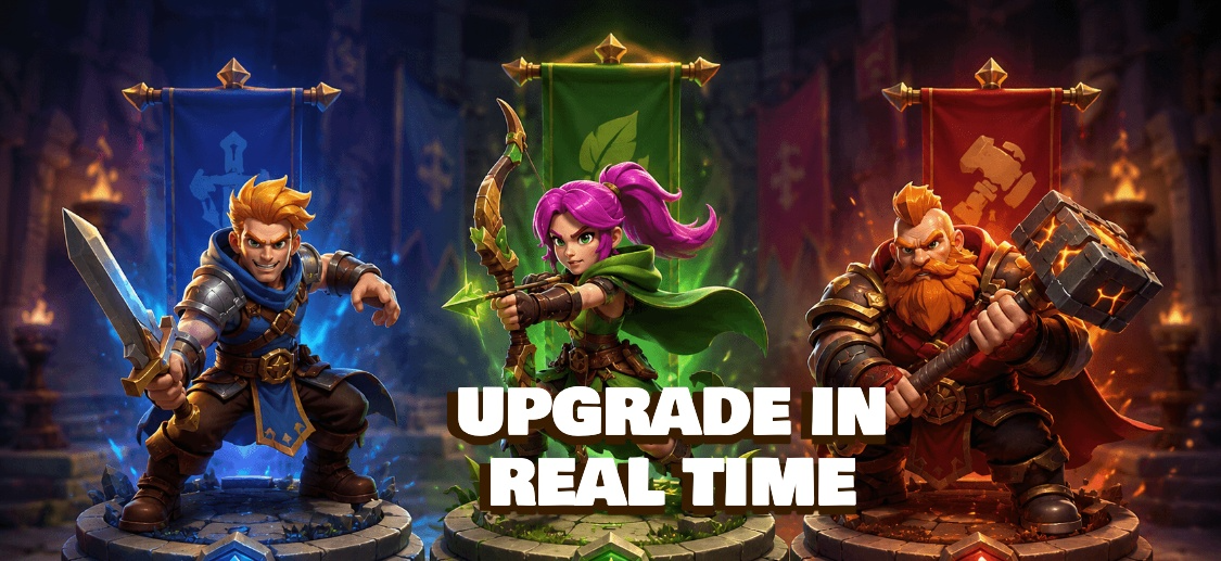 Landscape: Inspired by Clash of Clans App Store Screenshot Template preview 3
