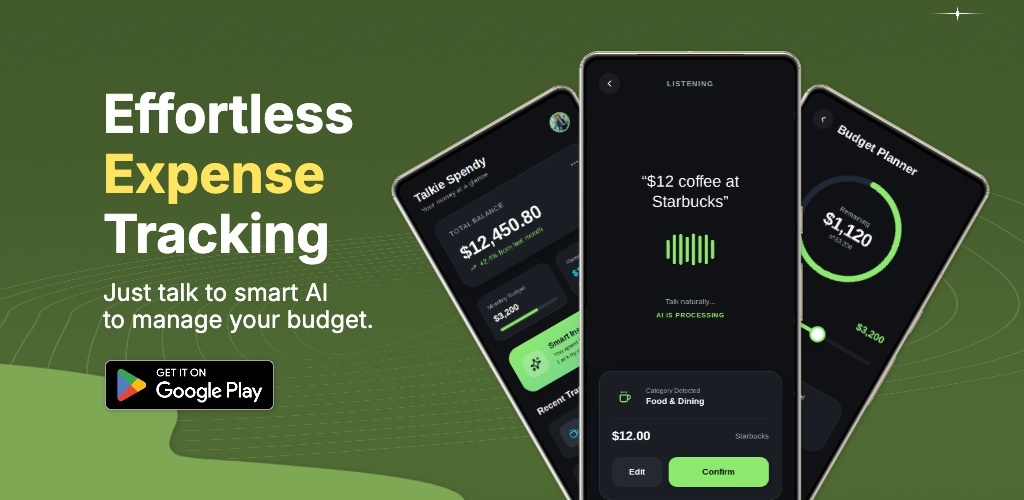 Google Feature Graphic: Finance: Screenshot 1