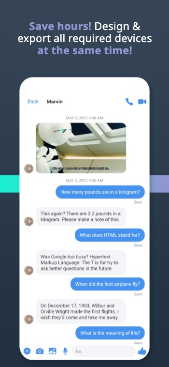 Colourful Stripe & Frameless Design: Screenshot 4