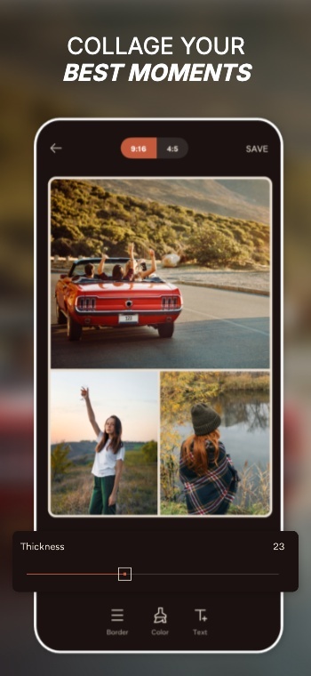 Inspired by Photo Editor App: Screenshot 1