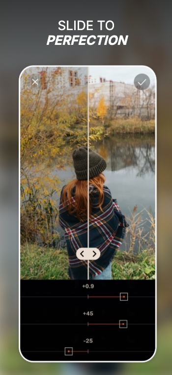 Inspired by Photo Editor App: Screenshot 1