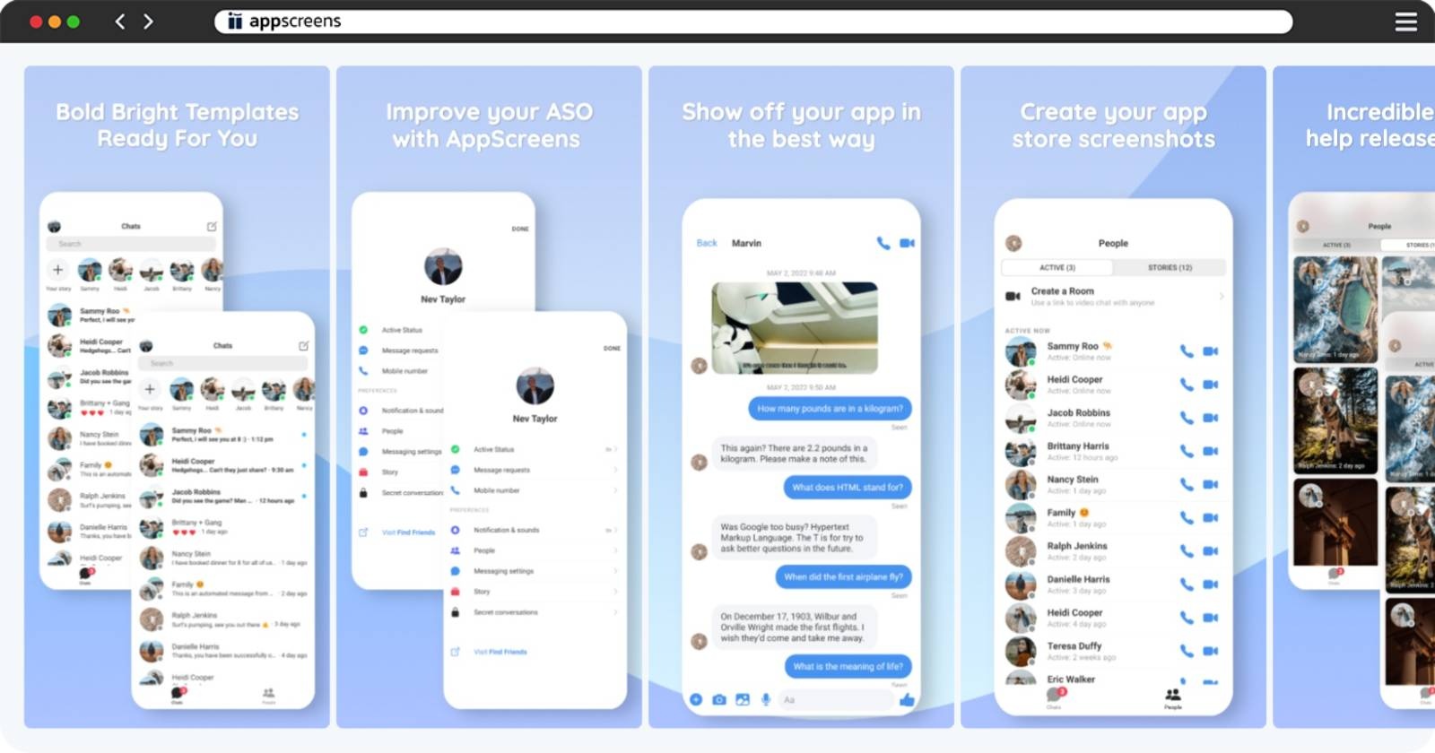 Zuri App Store Screenshot Template