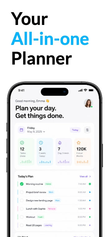 Planner App Store Screenshot Template preview 1