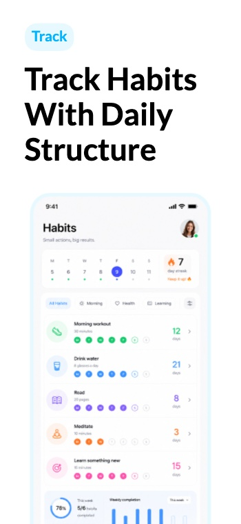 Planner App Store Screenshot Template preview 3