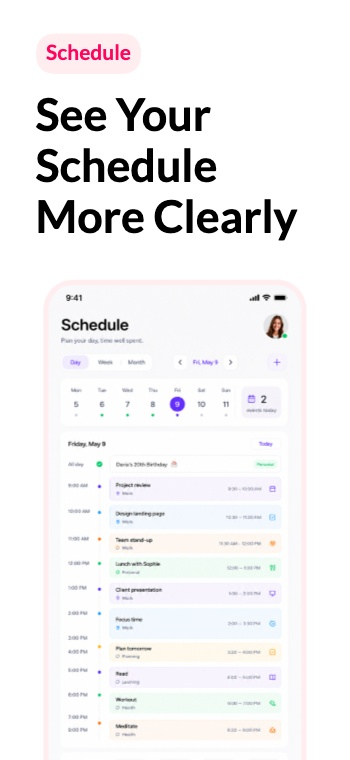 Planner App Store Screenshot Template preview 8