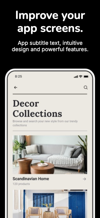 Dark, Simple and Bold: Screenshot 2